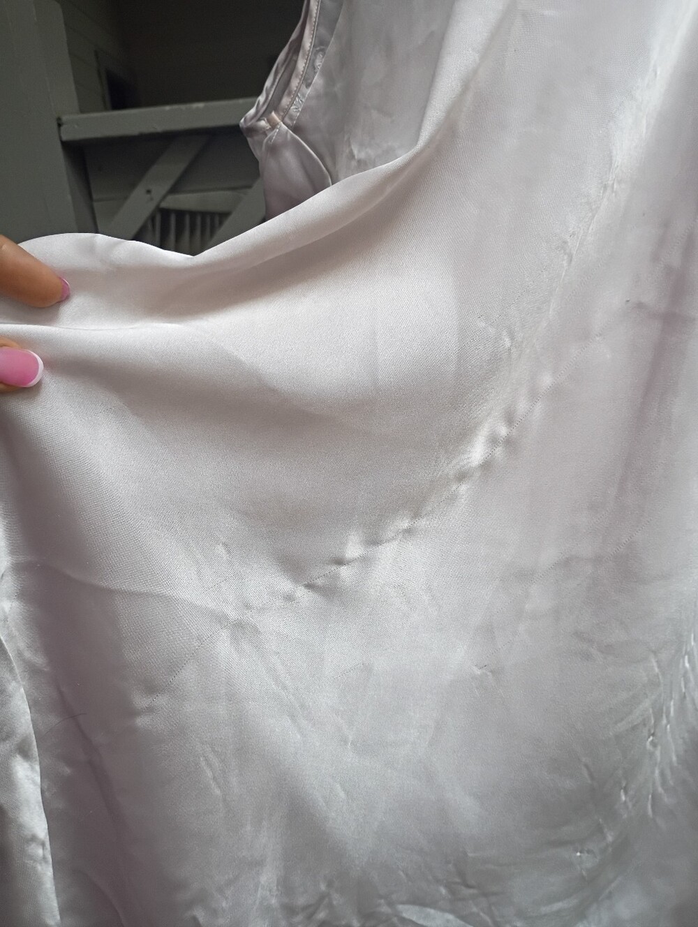 Oscar De La Renta Vintage Pink Label Blush Pink Nightgown Size 2x - Picture 7 of 8